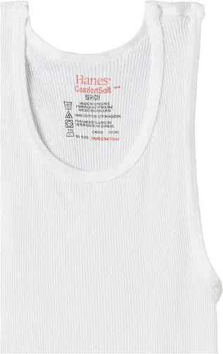 Vista 3 de Hanes Camiseta sin mangas para niños (paquete de 3)