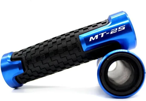 Vista 7 de Motorcycle Handlebar Grips 7/8 "22mm Universal Motorcycle Handle Handlebar Hand Bar Grip for YZF R3 MT03 MT25 2015-2018 YZF R25 2013-2018 2014 2015