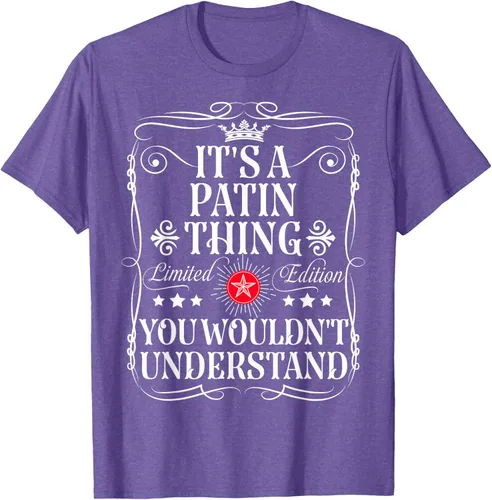 Vista 6 de Camiseta Patin Name Its A Patin Thing You Wouldn't Understand, Negro -, Pequeña