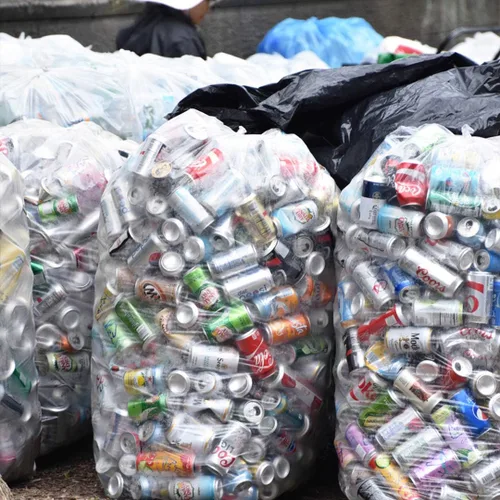 Vista 6 de Tasker Bolsas de basura transparentes de 95 a 100 galones resistentes 25 bolsas Bolsas de basura extragrandes de 96 galones para latas de basura