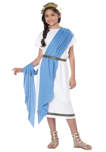 Vista 2 de Disfraz de Toga para Niños Multicolor