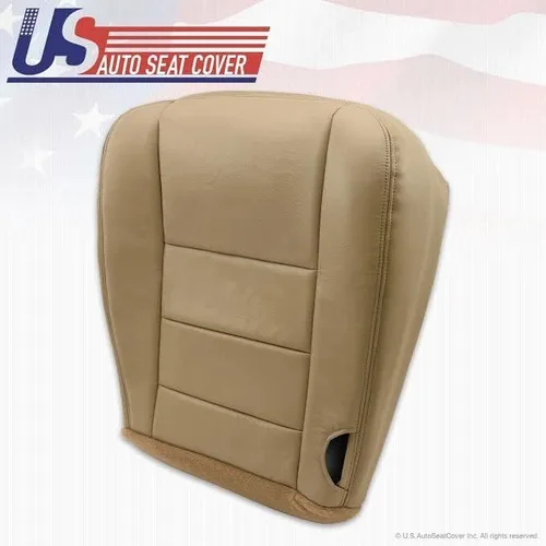 Vista 2 de 2002-2007 para Ford F250 F350 Lariat Driver Bottom Funda de asiento de cuero Pergamino TAN