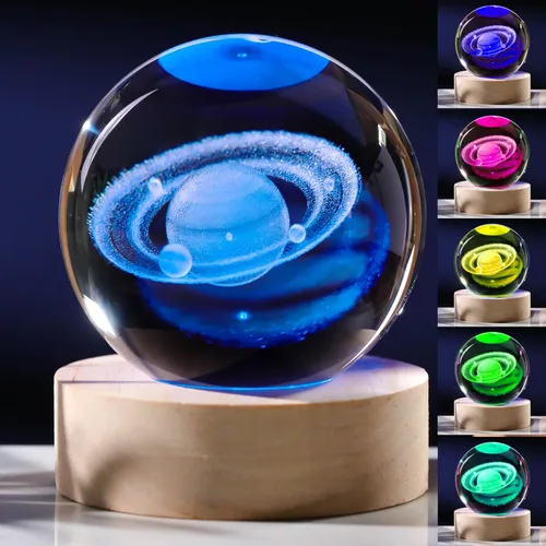 Vista 27 de Regalos de Tortuga Marina 3D para Mujeres, Bola de Cristal de 60mm - Figuras de Tortuga Marina Decoración de Vidrio Animales Figurina Decoración