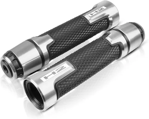 Vista 12 de Tapón de manillar para Kawasaki Ninja H2 H2R H2SX H2SE empuñaduras de manillar de motocicleta 7/8 pulgadas 0.866 in antideslizantes de goma Tapones