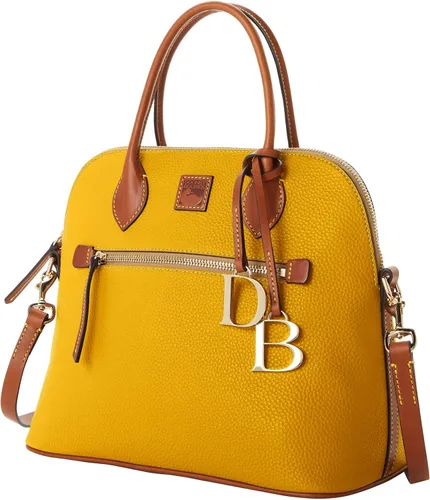 Vista 2 de Dooney & Bourke Bolso de mano, bolso grande con cúpula de grano de guijarros