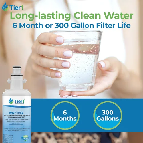 Vista 5 de LG LT700P 46-9690 ADQ36006101 Filtro de agua para nevera, comparable