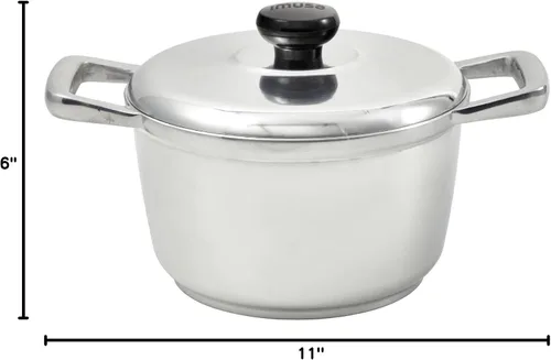 Vista 9 de IMUSA Horno holandés de aluminio fundido de 3.5qt H. Cajun