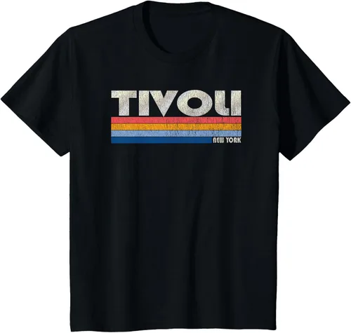 Vista 42 de Camiseta vintage de los años 80 estilo Tivoli NY