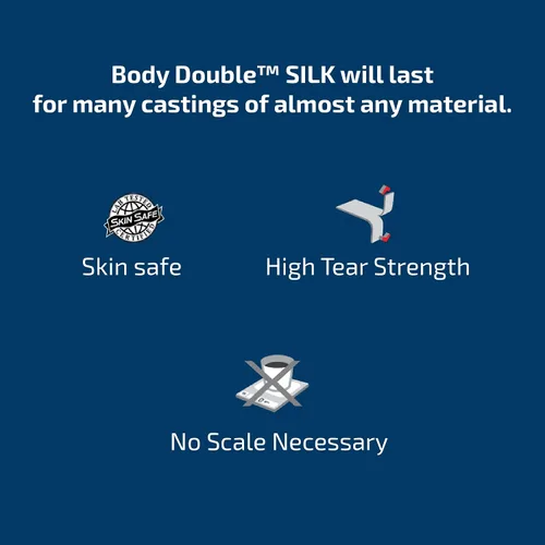 Vista 7 de Cuerpo Doble Seda Lifecasting Silicona - Unidad de Pinta