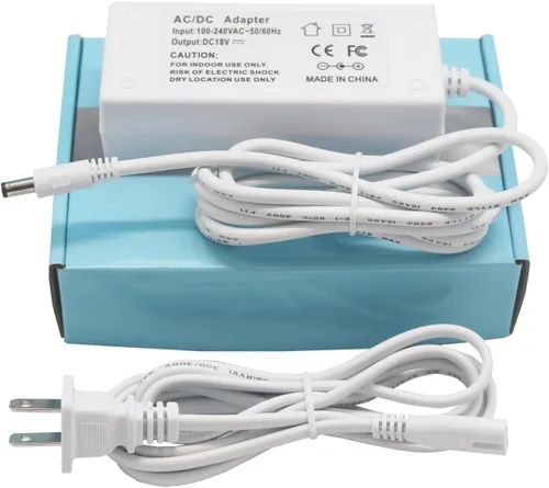 Vista 5 de Adaptador de corriente de 18 V compatible con Cricut Explore air 2/Expression 2/Maker/Explore/Explore Air/Explore