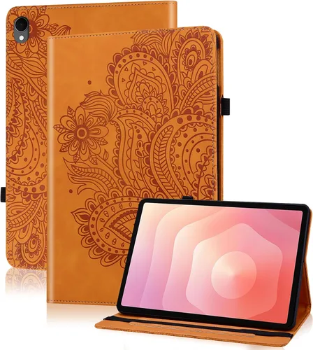 Vista 17 de Funda para Fire HD 8 / Fire HD 8 Plus (12ª/10ª generación, 2024/2022/2020), funda de piel sintética a prueba de golpes con ranuras para tarjetas