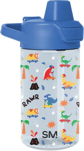 Vista 23 de Simple Modern Marvel Spiderman - Botella de agua Summit de plástico Tritan para niños, taza sin BPA de 12 onzas con tapa cubierta con popote a
