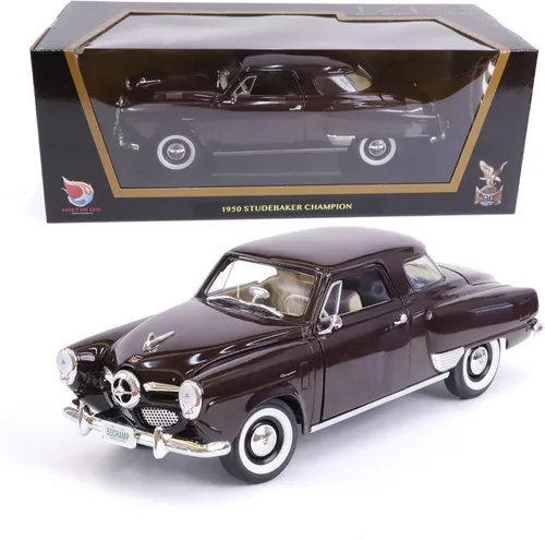 Vista 13 de 1948 Tucker Torpedo Escala 1/18 Modelo de Metal Fundido a Presión Premium Colección Clásica Vintage de Aleación de Coches con Vitrina, para Hombres