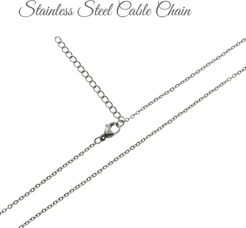 Vista 5 de Ballet Slipper Necklace 16 Inch Stainless Steel Cable Chain with 2 Inch Extender Dance Gifts for Girls Silver Ballerina Slippers Girls