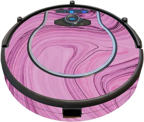 Vista 6 de MightySkins Skin compatible con Shark Ion Robot 750 - Cobertura mínima al vacío – Madera abstracta Funda protectora de vinilo duradera y única