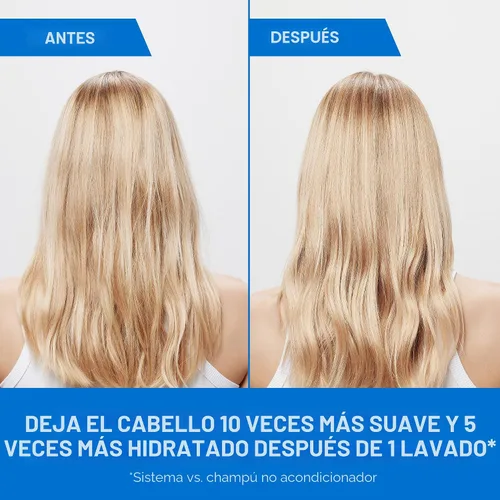 Vista 3 de CeraVe Champú Hidratante Suave, Con Ceramidas, Niacinamida y Ácido Hialurónico Para Cabello y Cuero Cabelludo Suaves y de Aspecto Saludable, Champú