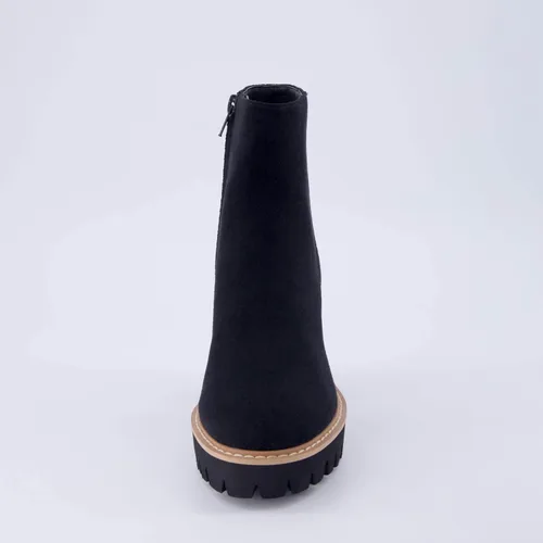Vista 3 de CUSHIONAIRE Bota de tacón Ringo para mujer + espuma viscoelástica, anchos disponibles