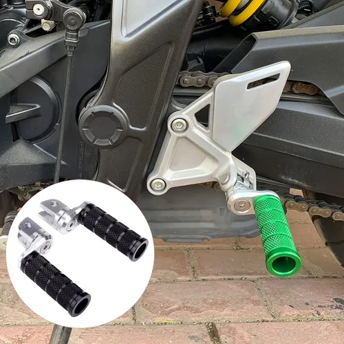 Vista 12 de Clavija de pie delantera ajustable (compatible con SUZUKI Gixxer/GSX250R/V-STROM250) (azul)
