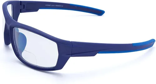 Vista 2 de VITENZI Gafas de seguridad bifocales con lectores envolventes para deportes de seguridad Lecce
