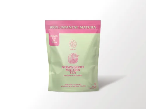 Vista 10 de The Harmony Matcha Lavender (bolsa de 7.05 onzas - 20 porciones) Polvo de matcha japonés premium, rico en antioxidantes y L-teanina, endulzado