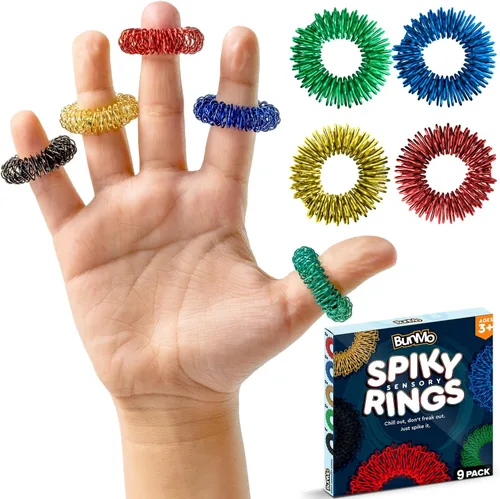Vista 11 de BunMo Anillos magnéticos negros – Imanes mejorados de grado N45, sin BPA, compacto y silencioso juguete para ansiedad para adultos y adolescentes