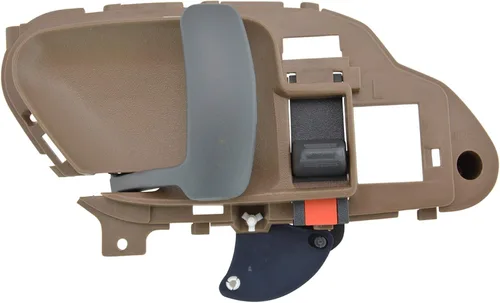 Vista 161 de TRQ Manija Interior de Puerta del Lado del Pasajero Negra Compatible con Ford Bronco 1987-1996 F-150 1987-1997 F-250 1997 F-250 HD F-350