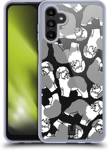 Vista 9 de Head Case Designs Airedale Terrier Dog Breed Patterns 4 Gel Case [Military Grade Protection] Compatible with Samsung Galaxy A13 5G (2021)