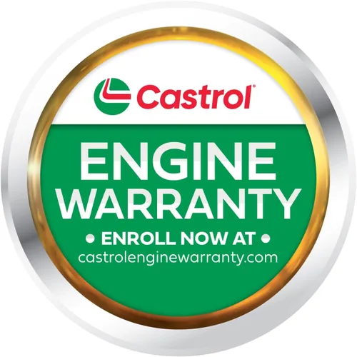 Vista 10 de Castrol EDGE High Mileage 10W-40 Aceite de motor sintético avanzado completo, 1 cuarto de galón