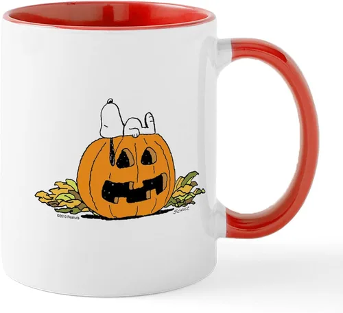 Vista 115 de CafePress Sincere Pumpkin Patch Mug Taza de café de cerámica de 11 oz (11.0 fl oz)