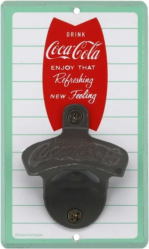 Vista 2 de Abrebotellas de pared Hawkeyes de la Universidad de Iowa, abrebotellas vintage Hawkeyes, gran idea de regalo