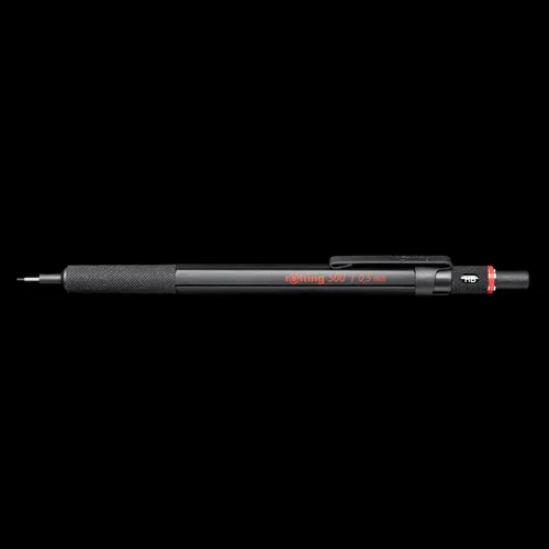 Vista 9 de Rotring 500 Portaminas de 0.020 in, negro (502505N) (1904725)