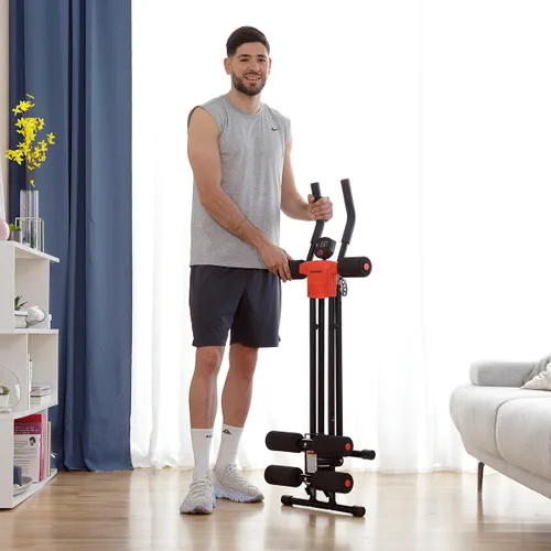 Vista 6 de Máquina de Abdominales Plegable con Guía de Ejercicios Plawer InnovaGoods