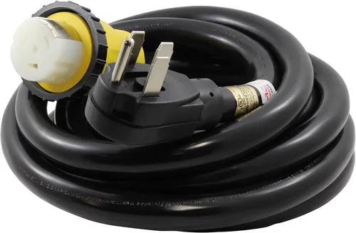 Vista 14 de AC WORKS Adaptador desmontable marino RV de 50 amperios (5-15P Hogar 15A Plug-Compact)
