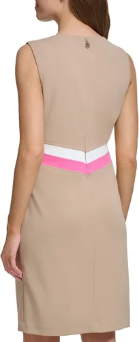 Vista 3 de Tommy Hilfiger Vestido tubo de crepé de buceo