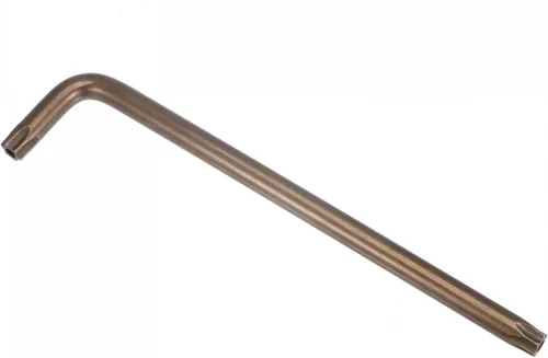 Vista 10 de uxcell T30 Anti Tamper Proof Torx Star Key Bit Llave, forma de L 6.5 pulgadas brazo largo, acero S2