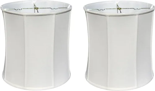 Vista 15 de Royal Designs, Inc. BSO-719-10BG pantalla para lámpara resistente básica con forma de tambo, 9 x 10 x 10 pulgadas, Beige