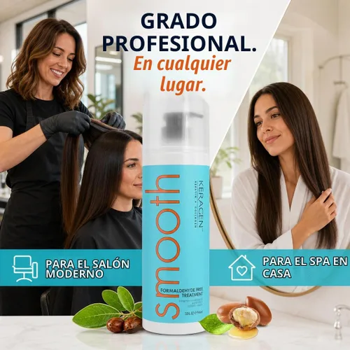 Vista 5 de keragen, Suavizar Tratamiento de pelo, 32 onza, zero