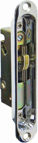 Vista 14 de FPL #3-45-S Cerradura de muesca de repuesto para puerta de vidrio deslizante, Dorado