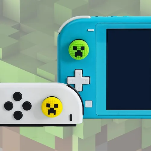 Vista 5 de TIKOdirect Cute Thumb Grip Caps Compatible with Switch Joy-conOLEDLite, Kawaii Joystick Cap Grip 4PCS Soft Silicone Protective Ergonomic Button