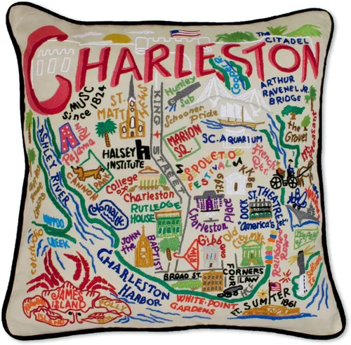 Vista 11 de Catstudio Portland (Oregon) - Almohada decorativa bordada