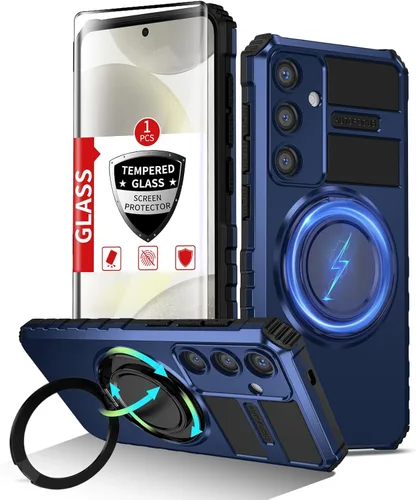 Vista 39 de Funda magnética para Samsung Galaxy Note 20 Ultra compatible con carga inalámbrica MagSafe, con 1 protector de pantalla, anillo de soporte integrado