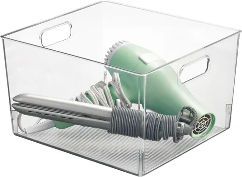 Vista 5 de mDesign - Cubo de basura de plástico con asas