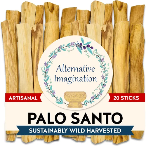 Vista 10 de Varillas de palo santo prémium, varillas de incienso, para purificar, limpieza, curación, meditación y alivio del estrés. 100% naturales