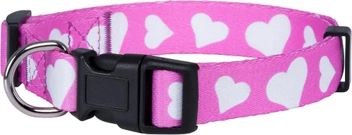 Vista 35 de Native Pup Collar de Perro con Bandera Americana - Rojo, Blanco y Azul - Collares Patrióticos para el 4 de Julio, EE.UU. - Ajustable para Perros