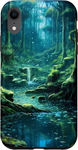 Vista 24 de iPhone 16 fantasy and enchanted Magic forest Case