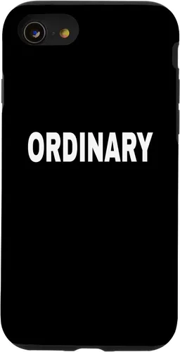 Vista 8 de Funda para iPhone 12 mini ORDINARY Mood Emotion Bold White Text Apparel