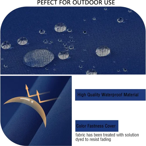 Vista 5 de idee-home Cojines de exterior para muebles de patio, cojín de asiento al aire libre, cojines de repuesto para sofá de Hampton Bay de asiento