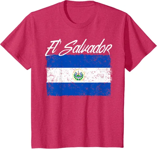 Vista 80 de Camiseta Salvadoreña Bandera El Salvador