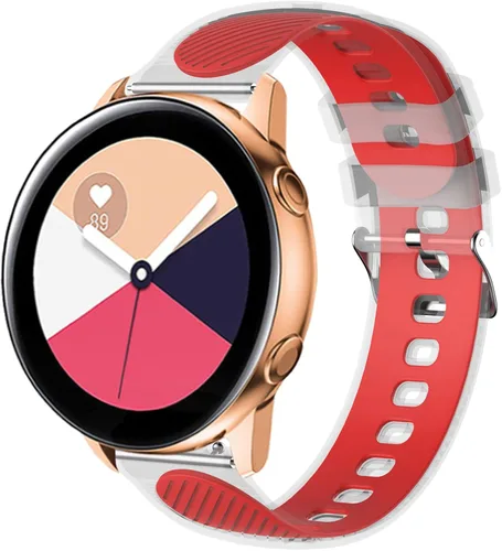 Vista 7 de RuenTech Compatible con Samsung Gear S3 Classic/Frontier - Correa de reloj de silicona suave, correa deportiva de repuesto impermeable para Samsung