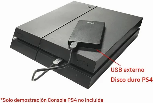 Vista 4 de Avolusion HD250U3 1TB USB 3.0 Disco duro externo portátil para juegos (para PS4, preformateado)